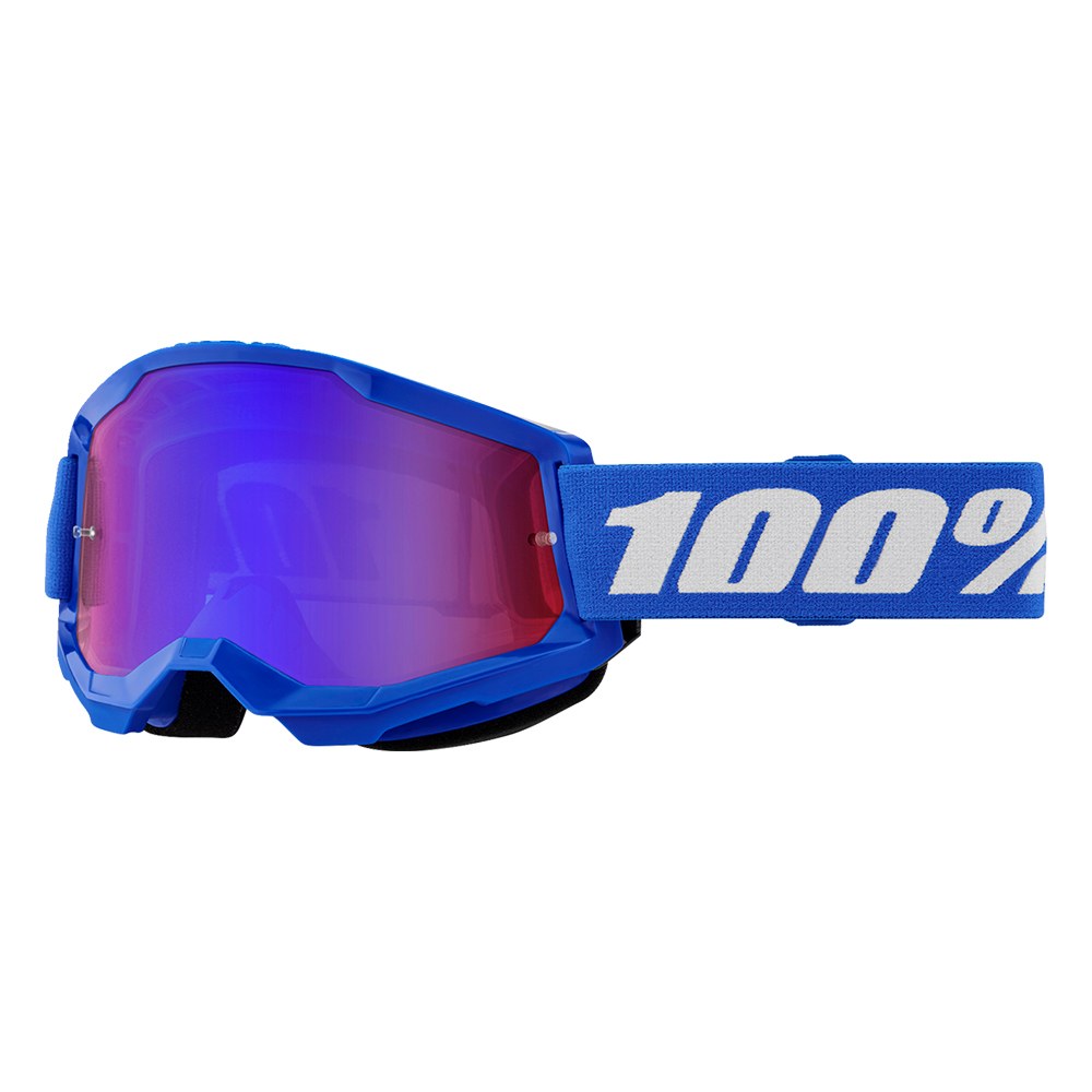 Φωτογραφία προϊόντος: 100% Μάσκα MX Strata 2 Blue Mirror Blue/Red Lens 26013491
