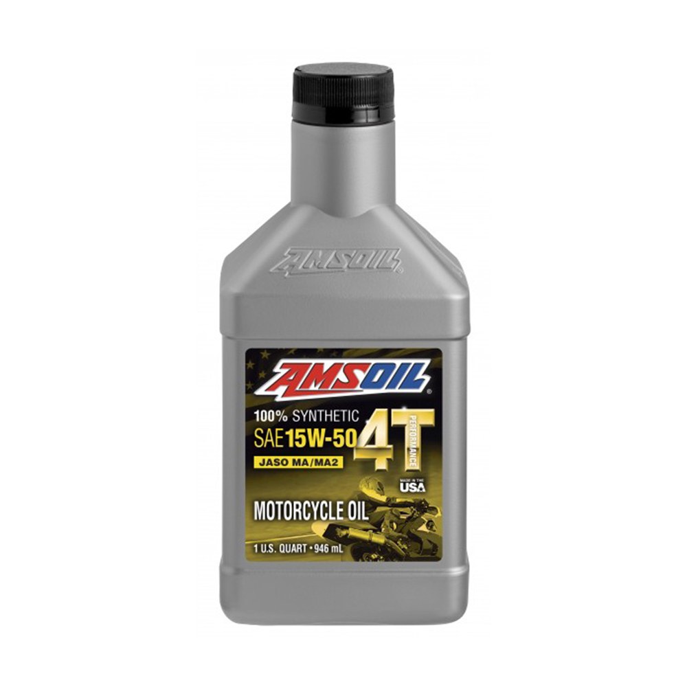 Φωτογραφία προϊόντος: AMSOIL Λιπαντικό 15W-50 100% Synthetic 4T Performance Motorcycle Oil 946 ml