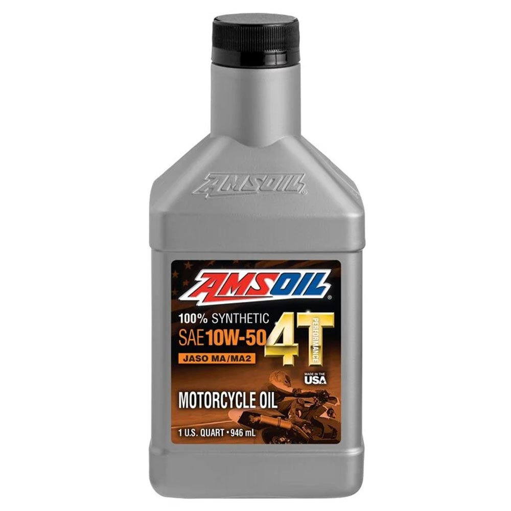 Φωτογραφία προϊόντος: AMSOIL Λιπαντικό 10W-50 100% Synthetic 4T Performance Motorcycle Oil 946 ml