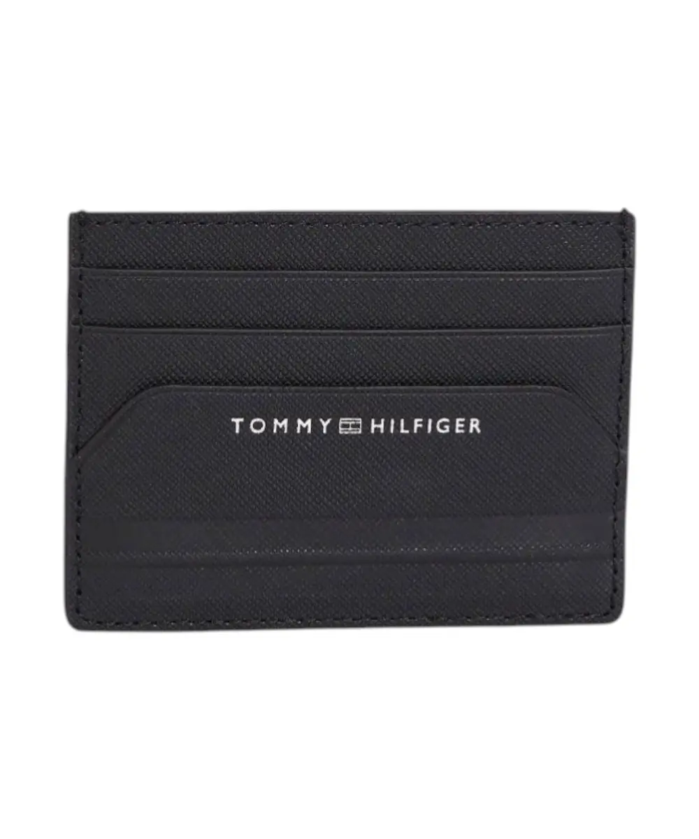Φωτογραφία προϊόντος: Tommy Hilfiger - Ανδρική θήκη καρτών Th Monotype cc Holder AM0AM10980-BDS Μαύρο