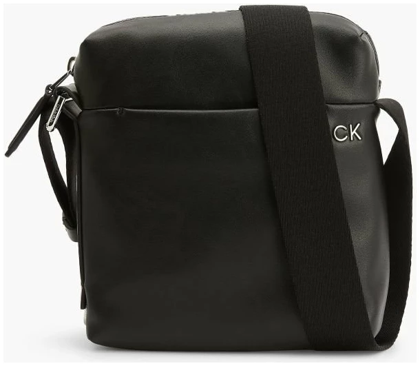 Φωτογραφία προϊόντος: Calvin Klein - Δερμάτινη Ανδρική Τσάντα Ώμου / Χιαστί K50K509567-BAX σε Μαύρο χρώμα