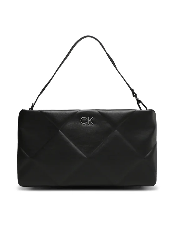 Φωτογραφία προϊόντος: Calvin Klein - Γυναικεία Τσάντα ΄Ωμου Re-Lock Quilt Conv Clutch K60K610771-BAX Μαύρη