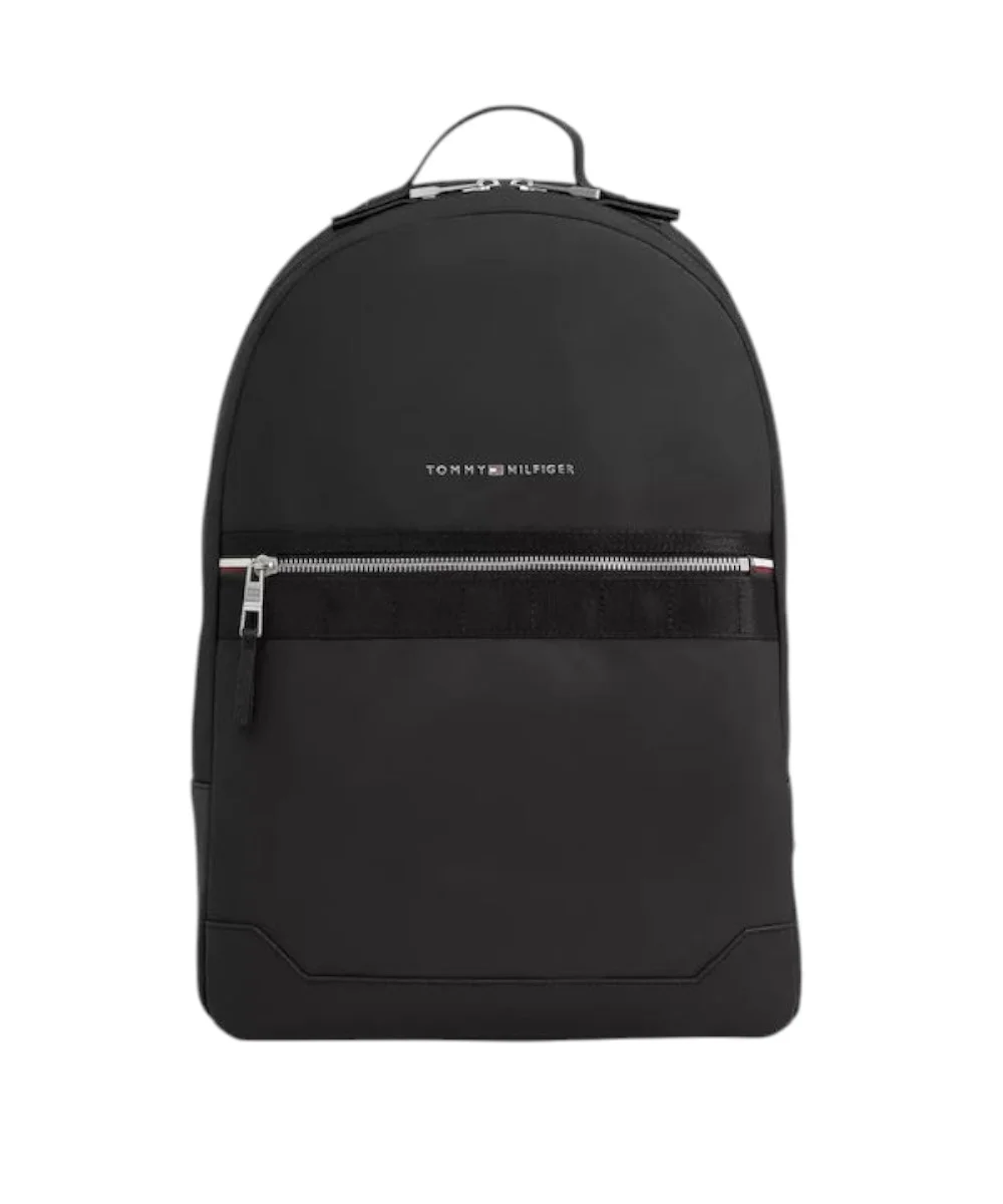 Φωτογραφία προϊόντος: Tommy Hilfiger - Ανδρικό Σακίδιο Th Elevated Nylon Backpack AM0AM11573-BDS Μαύρο