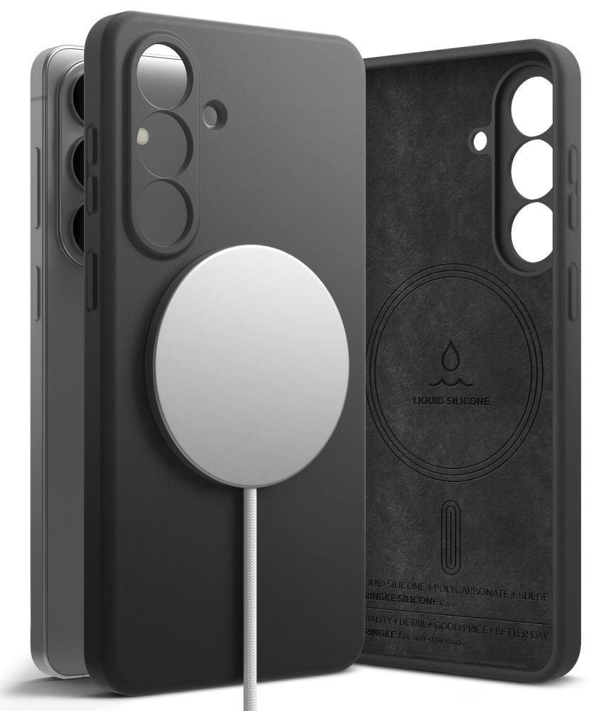 Φωτογραφία προϊόντος: Ringke Galaxy S26 Case Silicone Magnetic Black