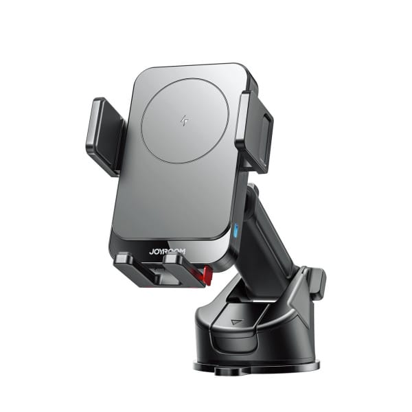 Φωτογραφία προϊόντος: Joyroom Car Mount Magnetic Wireless Charger (Dasboard Version) 68 – 95 mm, 15W Max, with USB to Type-C cable (1m), Black (JR-ZS241S)