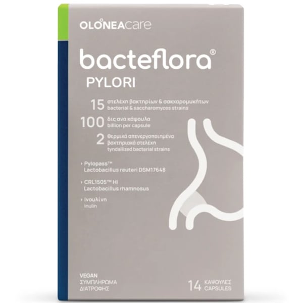 Φωτογραφία προϊόντος: OLONEA - Bacteflora Pylori caps 14s
