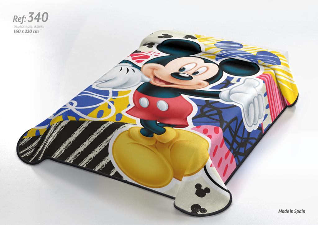 Φωτογραφία προϊόντος: ADAM HOME Κουβέρτα Ισπανίας Disney Mickey 340 160x220