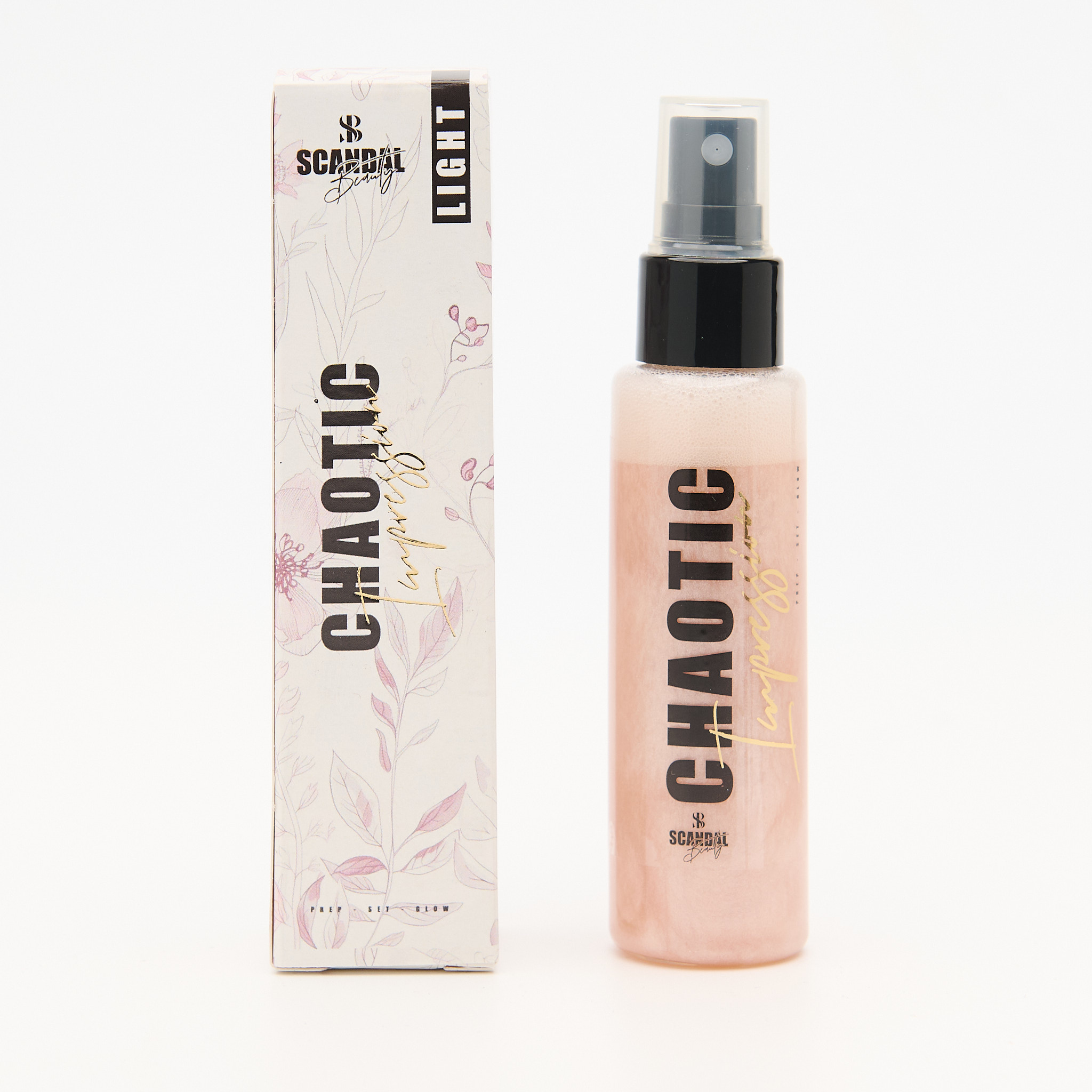 Φωτογραφία προϊόντος: Scandal Beauty Scandal Illusion Prep Set Glow Spray - Light (50ml)