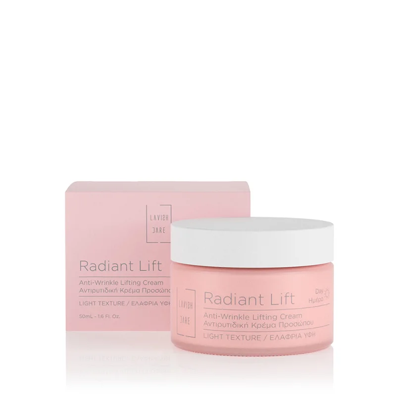 Φωτογραφία προϊόντος: Lavish Care Radiant Lift Light Κρέμα Προσώπου Ημέρας για Αντιγήρανση, Σύσφιξη & Λάμψη 50ml