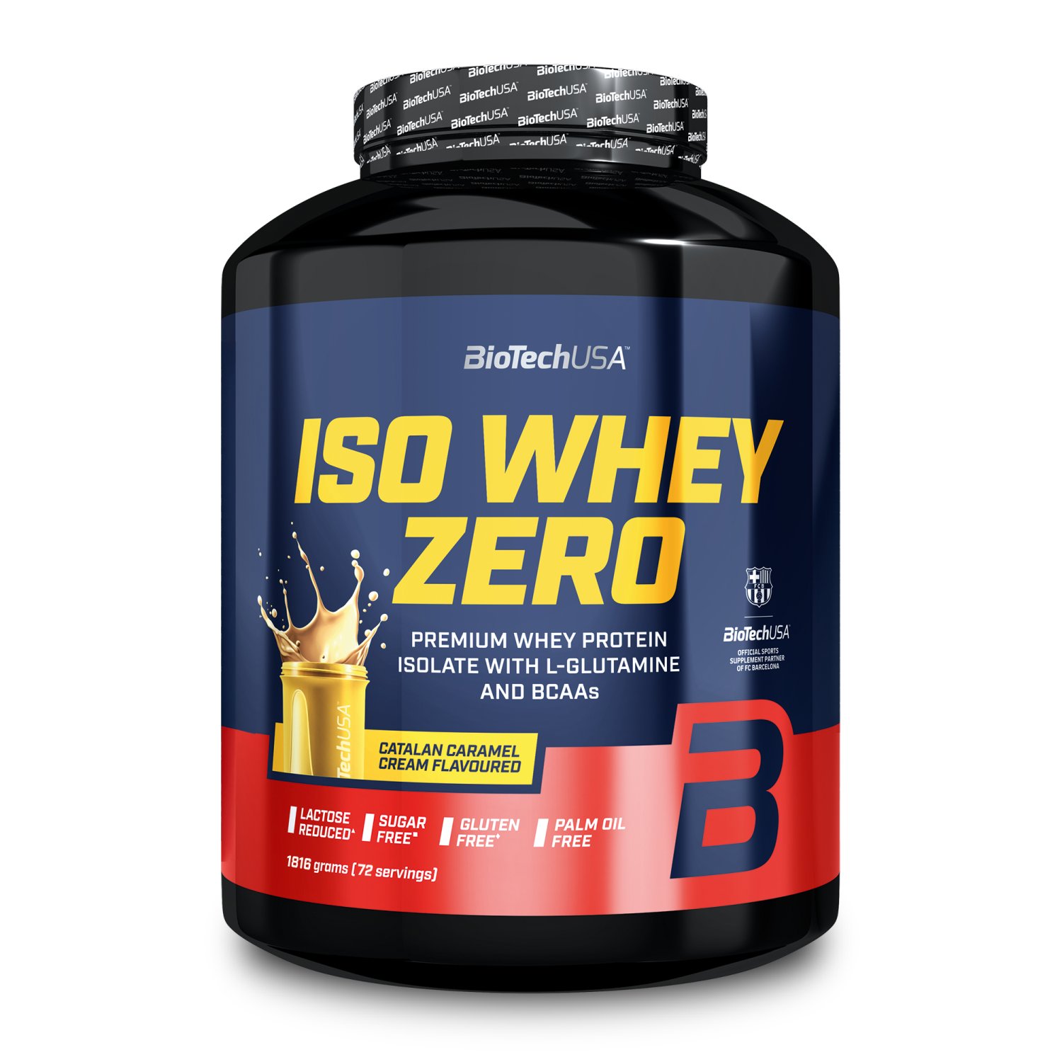 Φωτογραφία προϊόντος: BioTechUSA Biotech USA Iso Whey Zero Lactose Redused Πρωτεΐνη Ορού Γάλακτος Χωρίς Γλουτένη με Γεύση Vanilla 1.816kg