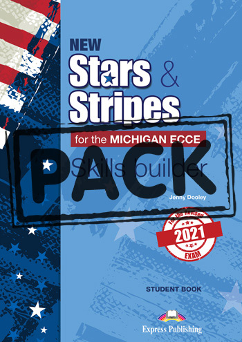 Φωτογραφία προϊόντος: NEW STARS & STRIPES Michigan ECCE 2021 Exam Skills Builder (+ Digibook App.) UPPER-INTERMEDIATE