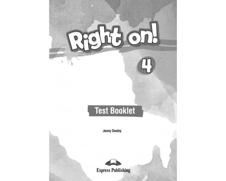 Φωτογραφία προϊόντος: RIGHT ON! 4 TEST (Intermediate) - Express Publishing