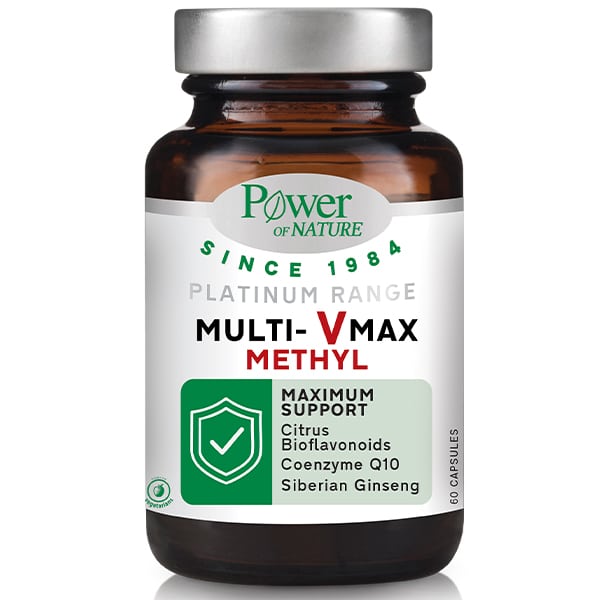Φωτογραφία προϊόντος: POWER HEALTH Power Of Nature Platinum Range Multi-V Max Methyl, 60caps