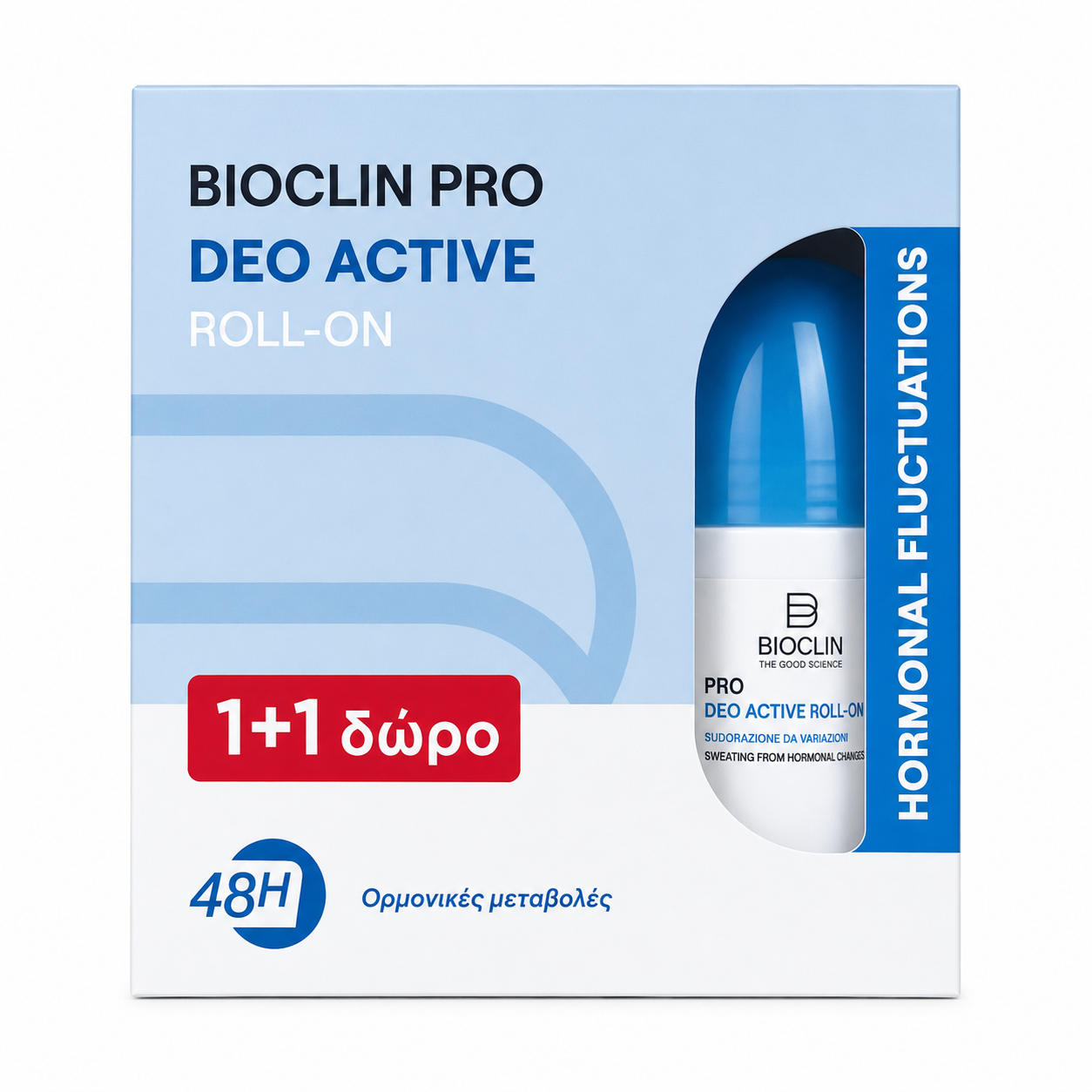 Φωτογραφία προϊόντος: BIOCLIN pro Deo Active Roll-on 50ml 1+1