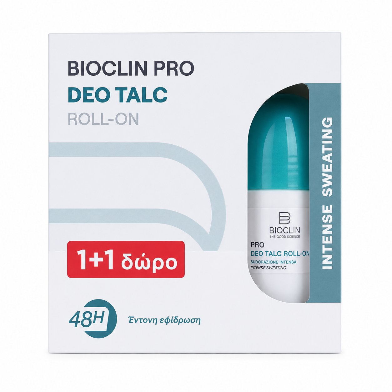 Φωτογραφία προϊόντος: BIOCLIN Deo Pro Talc Roll-On 48H 50ml 1+1