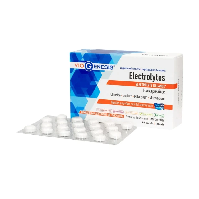 Φωτογραφία προϊόντος: VIOGENESIS ELECTROLYTES 60 TABS