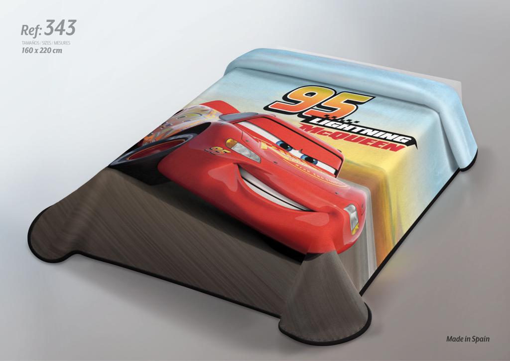 Φωτογραφία προϊόντος: ADAM HOME Κουβέρτα Ισπανίας Disney McQueen 160x220 cm