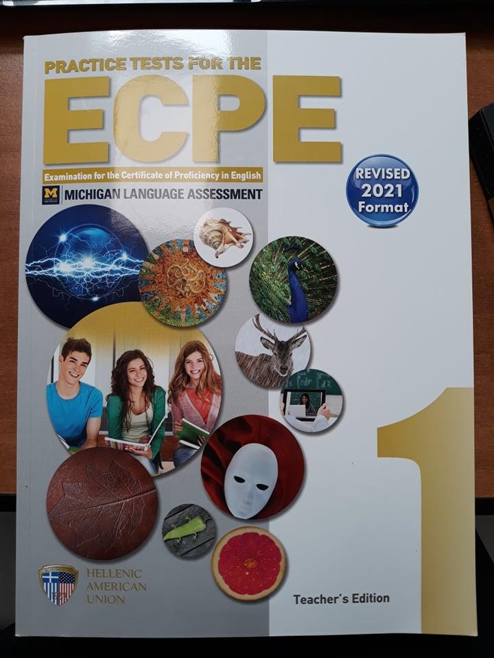 Φωτογραφία προϊόντος: ECPE PRACTICE TESTS 1 TCHR'S REVISED 2021 FORMAT (+ CD (8)) 608145 9789604921041 ΕΛΛΗΝΟΑΜΕΡΙΚΑΝΙΚΗ ΕΝΩΣΗ (HAU)
