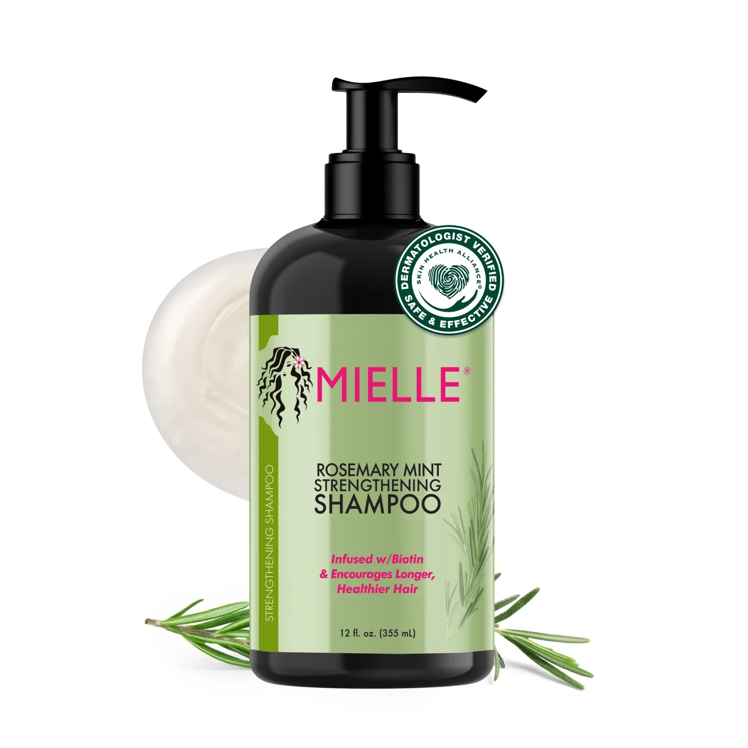 Φωτογραφία προϊόντος: OEM Mielle Organics Rosemary Mint Scalp & Hair Strength Σαμπουάν Αναδόμησης/Θρέψης & Ενυδάτωσης για Όλους τους Τύπους Μαλλιών 355ml