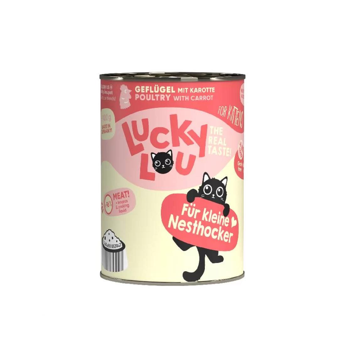 Φωτογραφία προϊόντος: Lucky Lou LifeStage Kitten Πουλερικά (με Καρότο)