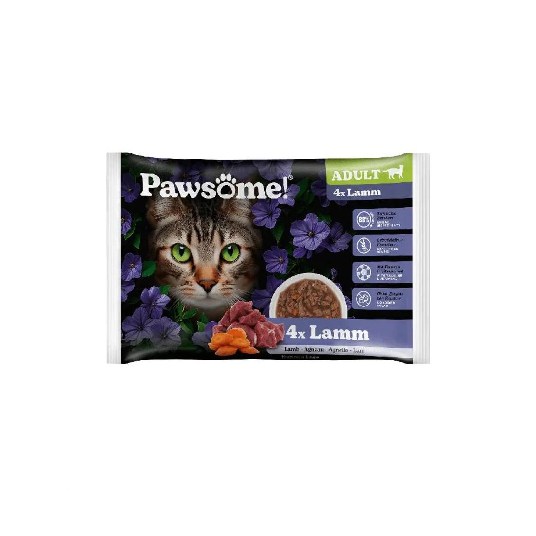 Φωτογραφία προϊόντος: Pawsome Adult Αρνί 85gr FlowPack (4 Τεμ.)