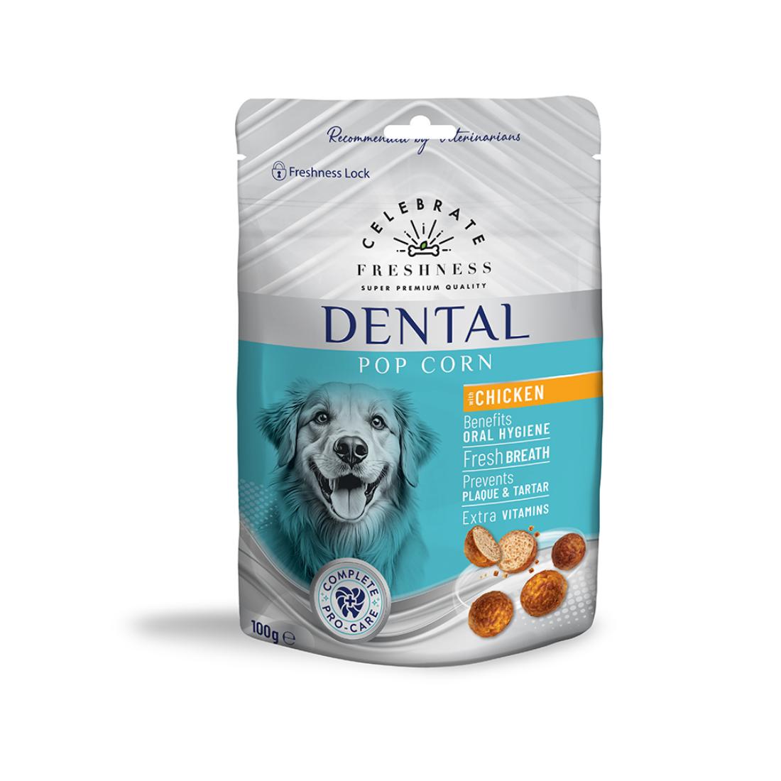 Φωτογραφία προϊόντος: Celebrate Freshness Dental Pop Corn Chicken