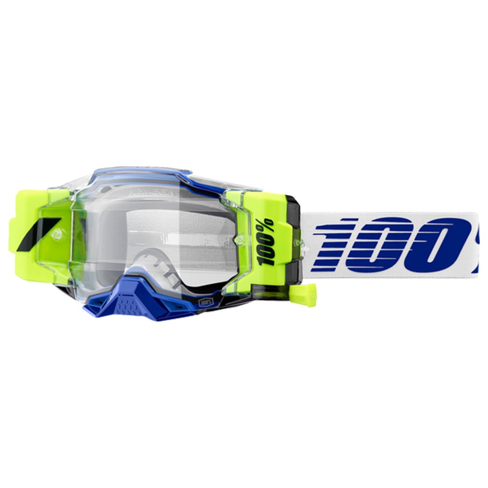 Φωτογραφία προϊόντος: Μάσκα MX 100% ARMEGA Forecast Blue με Clear Lens