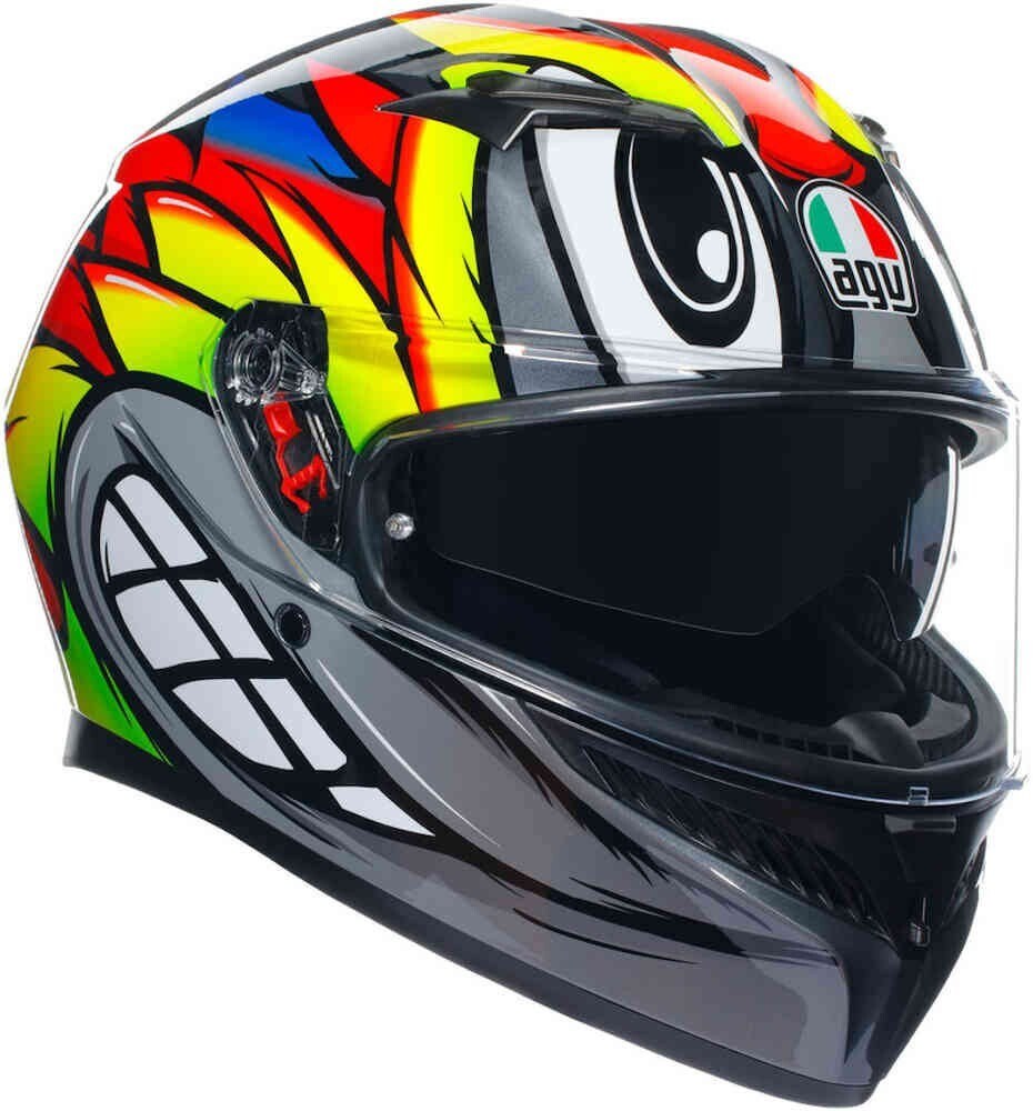 Φωτογραφία προϊόντος: Κράνος Full Face AGV K3 MPLK Birdy 2.0 Grey/Yellow/Red ECE 22.06