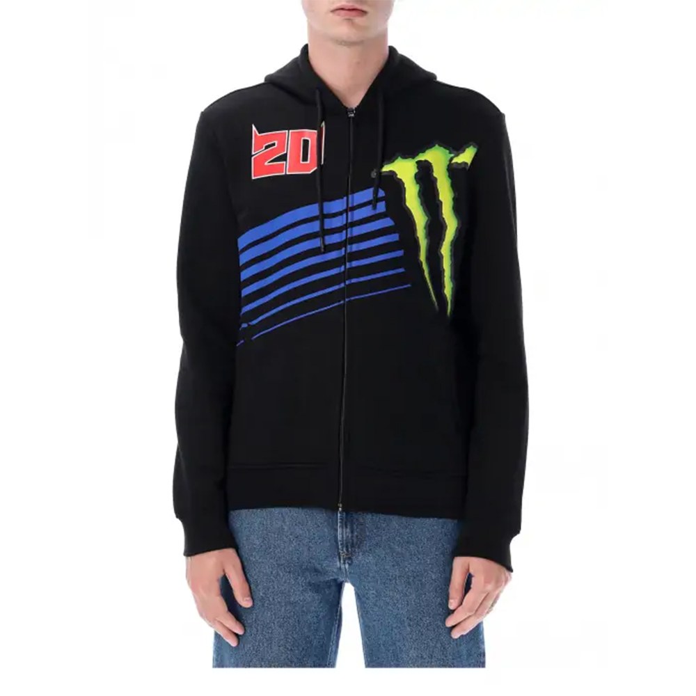 Φωτογραφία προϊόντος: Ζακέτα Hoodie Monster Energy Logo Black 2323701 | Monster Fabio Quartararo