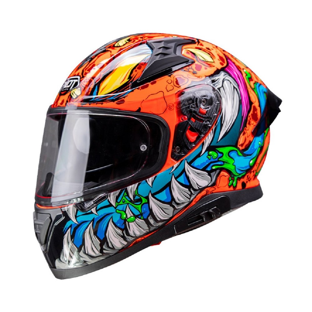 Φωτογραφία προϊόντος: Κράνος Full Face Snake SV Reptile-X Fluo Orange ECE 22.06 | PILOT