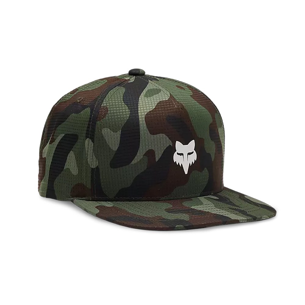 Φωτογραφία προϊόντος: FOX Fox Head Camo Tech Snapback Hat Green Camouflage 31635-031