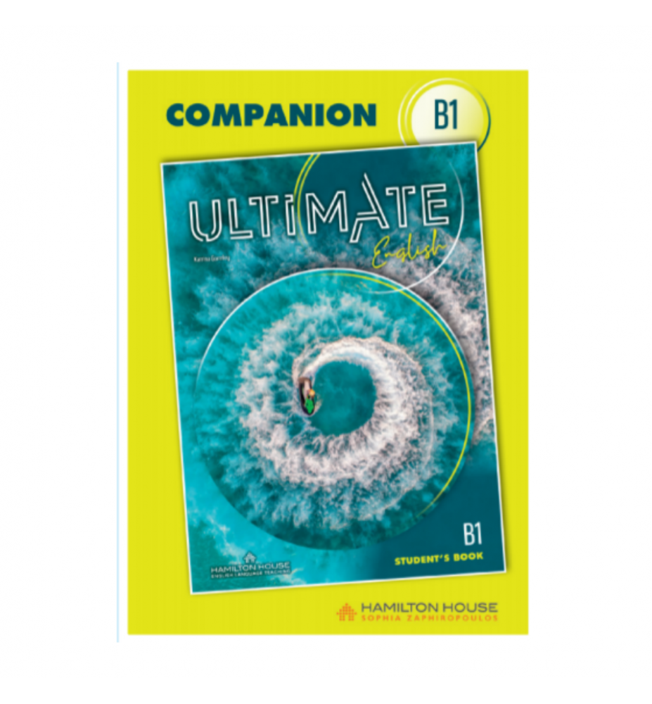 Φωτογραφία προϊόντος: ULTIMATE ENGLISH B1 COMPANION WITH KEY 2128570 (9789925315581) - HAMILTON HOUSE