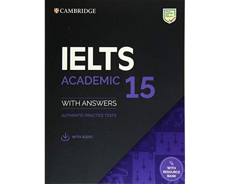 Φωτογραφία προϊόντος: CAMBRIDGE IELTS 15 ACADEMIC SELF STUDY PACK (+ DOWNLOADABLE AUDIO) 2127847