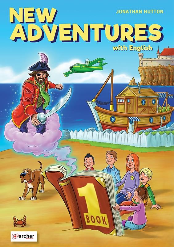 Φωτογραφία προϊόντος: NEW ADVENTURES WITH ENGLISH 1 SB (Beginner) — Archer Editions