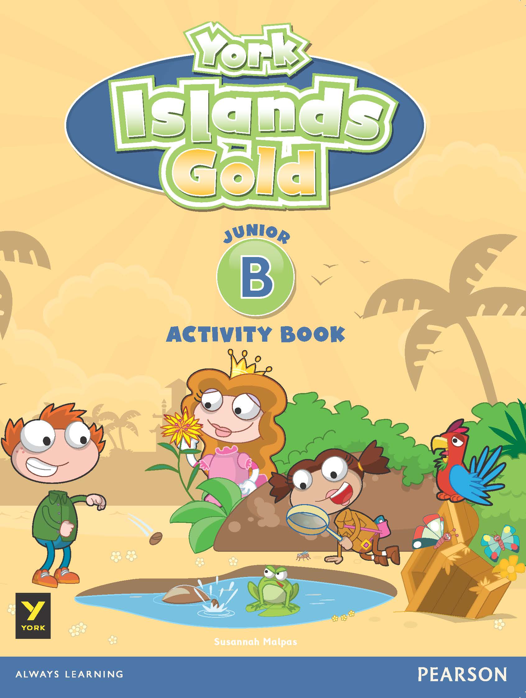 Φωτογραφία προϊόντος: YORK ISLANDS GOLD Junior B Activity Book (+ Stickers) 2129677