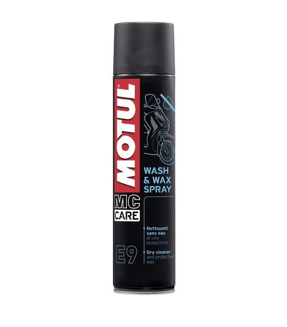 Φωτογραφία προϊόντος: Motul MC Care E9 Wash & Wax Spray Καθαρισμού Μοτοσυκλέτας 400ml
