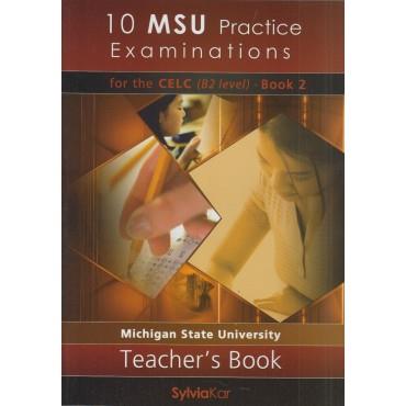 Φωτογραφία προϊόντος: 10 MSU PRACTICE EXAMINATIONS 2 CELC B2 TCHR'S UPDATED 2020 FORMAT 2129734 9789607632937 UPPER-INTERMEDIATE SYLVIA KAR