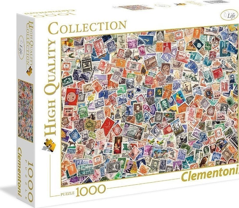 Φωτογραφία προϊόντος: Παζλ 1000 High Quality Clementoni Γραμματόσημα (1220-39387)