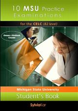Φωτογραφία προϊόντος: 10 MSU Practice Examinations 1 CELC B2 (Updated 2020 format) - Upper-Intermediate, Sylvia Kar