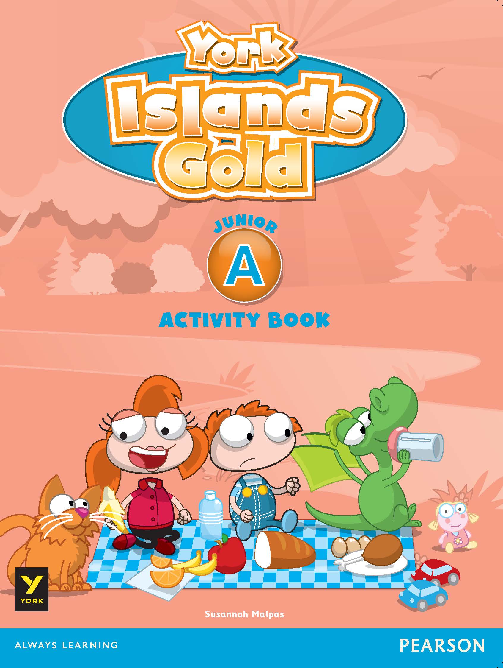Φωτογραφία προϊόντος: YORK ISLANDS GOLD JUNIOR A Activity Book (+ Stickers) 9786144068694