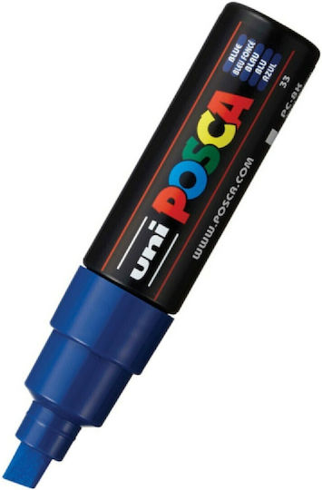 Φωτογραφία προϊόντος: Posca Μαρκαδόρος PC-8K Χονδρός 8mm blue