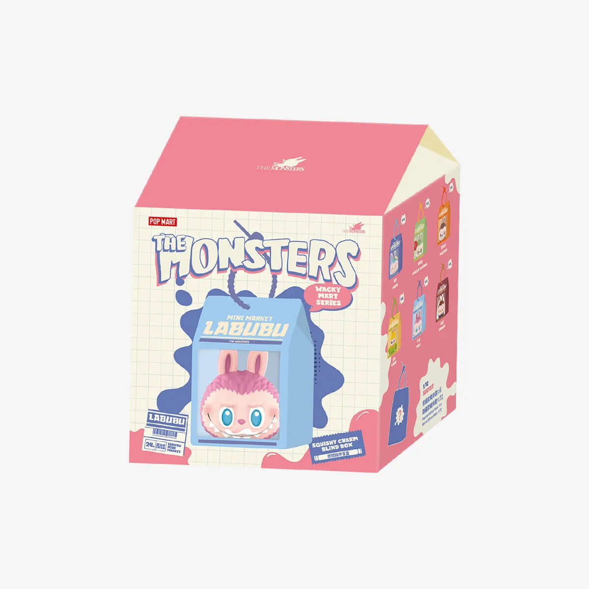 Φωτογραφία προϊόντος: POPMART Labubu The Monsters Wacky Mart Series Pinch Pendant Blind Box (Τυφλό Κουτί)