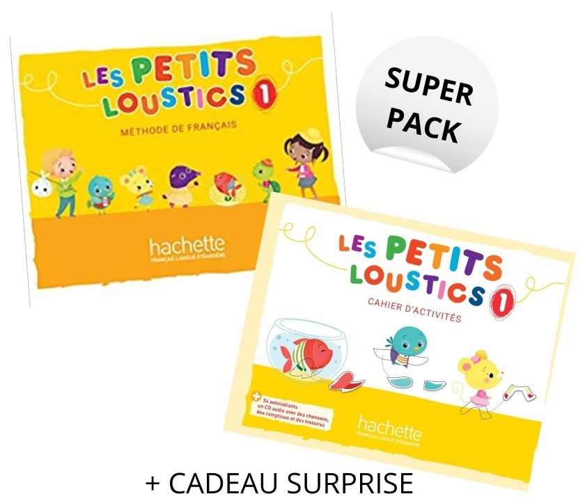 Φωτογραφία προϊόντος: LES PETITS LOUSTICS 1 SUPER PACK (Βιβλίο + Τετράδιο + Δώρο) 2131458