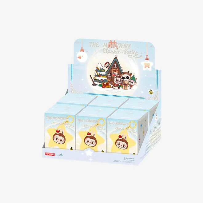 Φωτογραφία προϊόντος: Pop Mart The Monsters Classic Series Sparkly Plush Pendant Blind Box