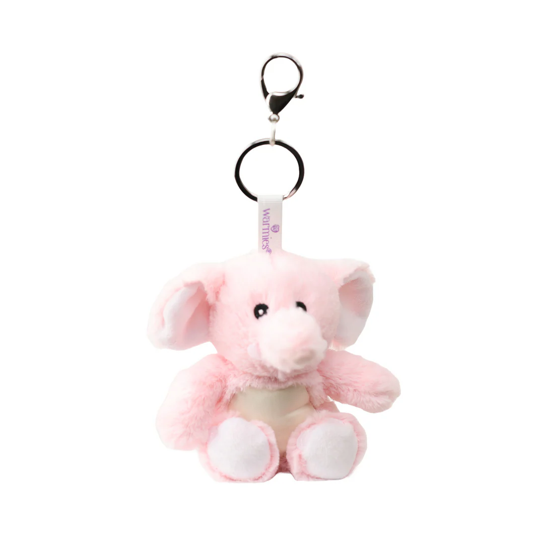 Φωτογραφία προϊόντος: Warmies® Bag Charms Ροζ Ελέφαντας (WAR7809)