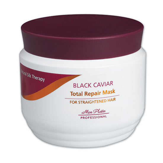 Φωτογραφία προϊόντος: Mon Platin Black Caviar Hair Mask for Straightened Hair 250ml