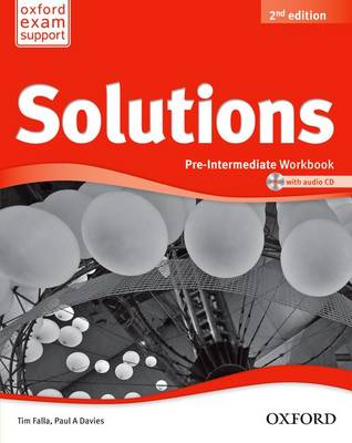 Φωτογραφία προϊόντος: SOLUTIONS Pre-Intermediate Workbook 2nd Edition (Oxford University Press) – 9780194553667