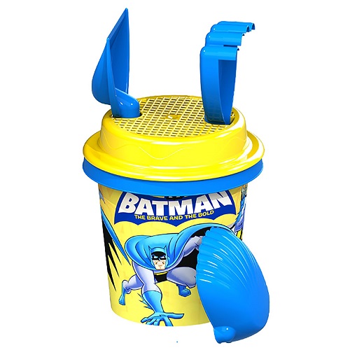 Φωτογραφία προϊόντος: Κουβαδάκι Batman Μικρό σετ=5τεμ Φ14cm