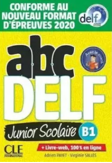 Φωτογραφία προϊόντος: ABC DELF JUNIOR SCOLAIRE B1 (Livre + DVD + Livre Web) 2021 Νέα Έκδοση