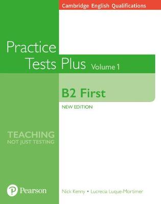 Φωτογραφία προϊόντος: CAMBRIDGE FIRST PRACTICE TESTS PLUS VOLUME 1 (+ ONLINE RESOURCES) 2130477 9781292208749 UPPER-INTERMEDIATE PEARSON